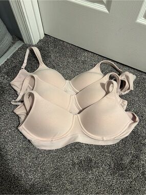 Jockey Light Blush Smooth Padded Wireless Cooling Cotton Bras